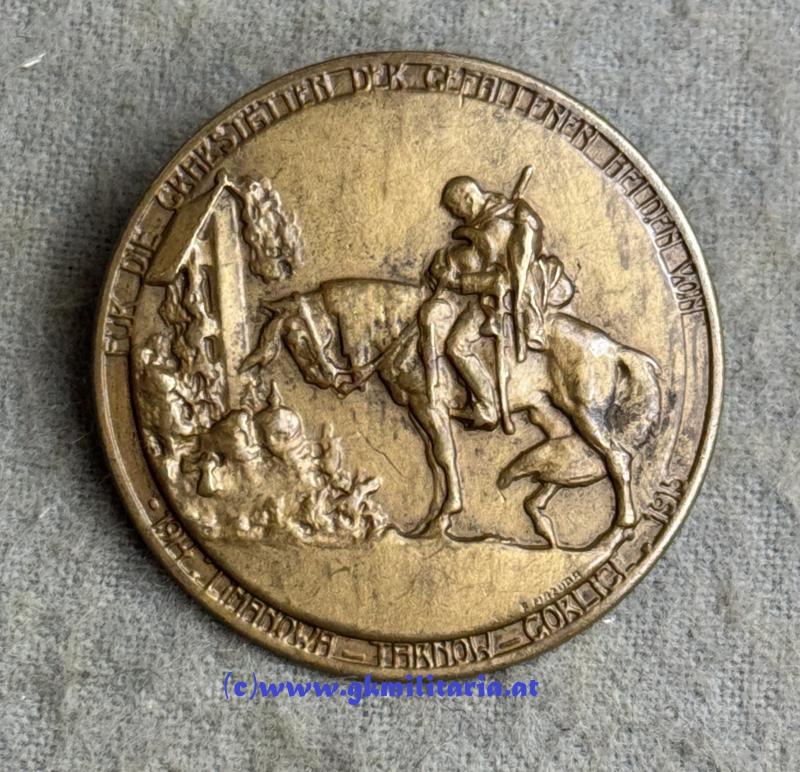 Kappenabzeichen Limanowa - Tarnow - Gorlice 1914-1915!