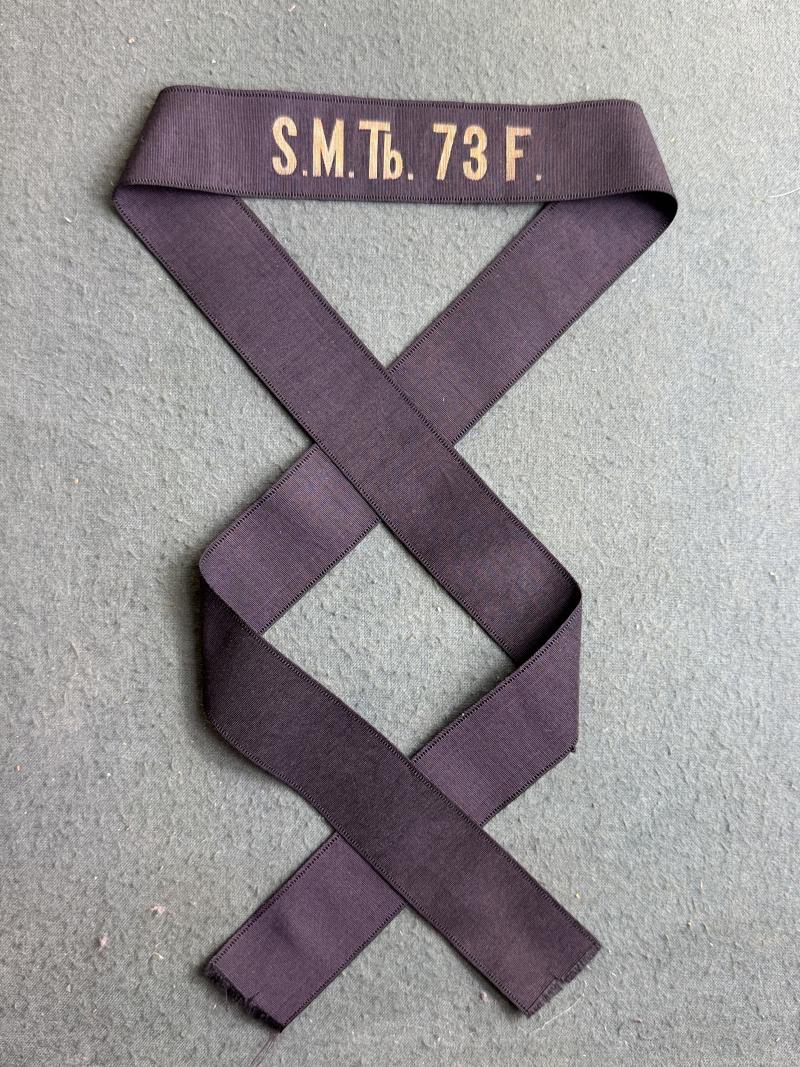 k.u.k. Kriegsmarine - Mützenband Matrosen u. Unteroffiziere