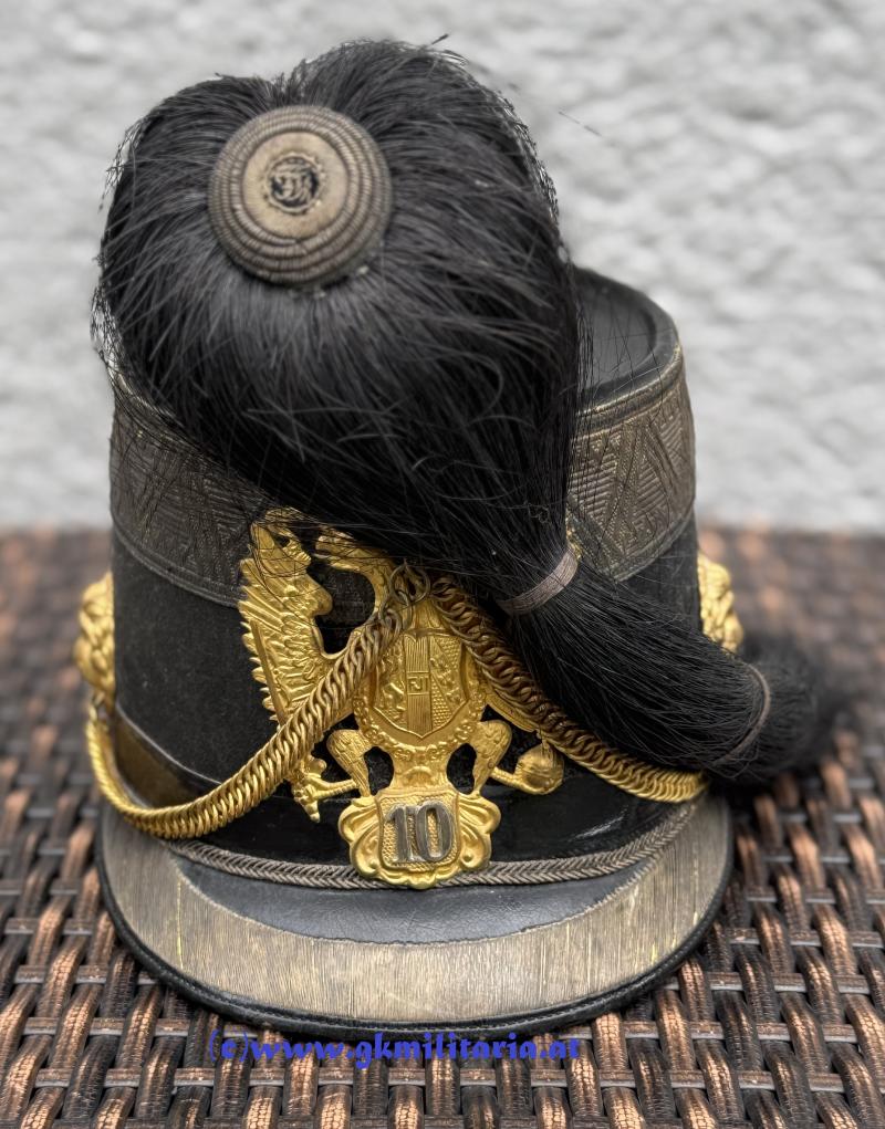 k.u.k. Tschako Artillierie für Subalternoffiziere!!