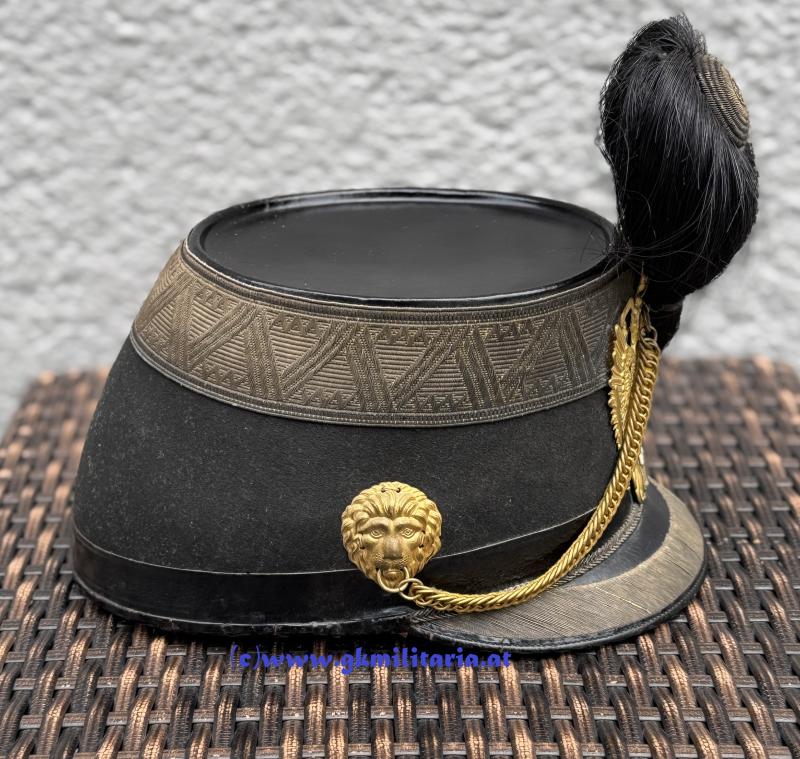 k.u.k. Tschako Artillierie für Subalternoffiziere!!