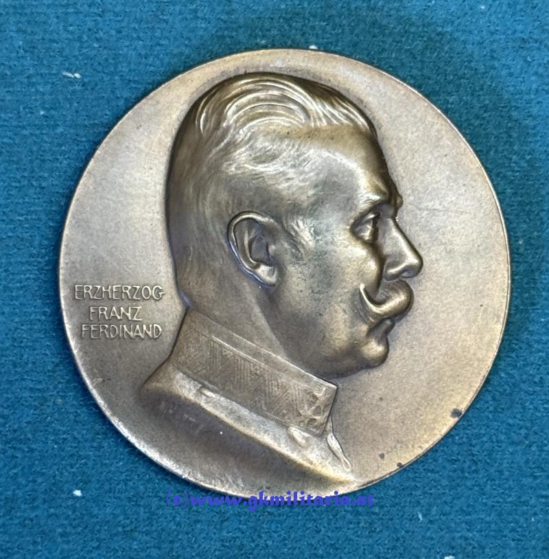 k.u.k. Medaille Erzherzog Ferdinand - gest. 28. Juni 1914!!