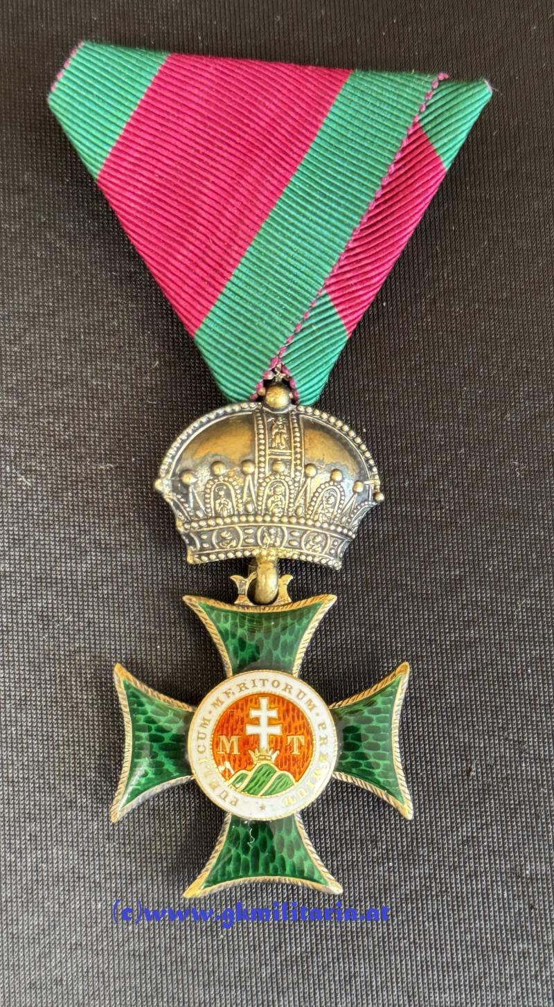 kuk Ritterkreuz St. Stephansorden!! - Hersteller C.F. Rothe!!