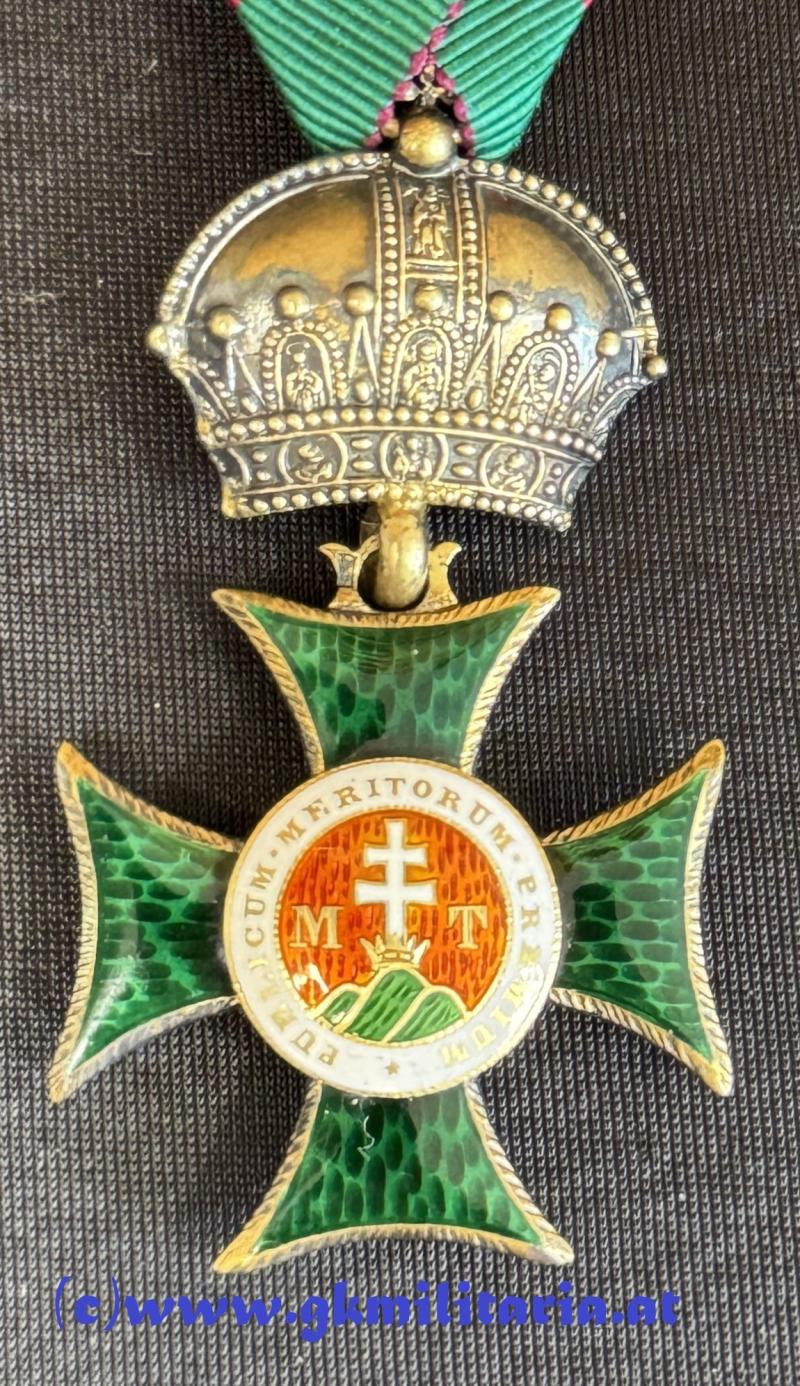 kuk Ritterkreuz St. Stephansorden!! - Hersteller C.F. Rothe!!