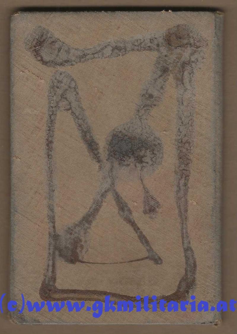 Legitimationskarte für den Aufseher Anton Kräftner - Landesgerichts-Gefangenenhaus Wien - 1. Republik!