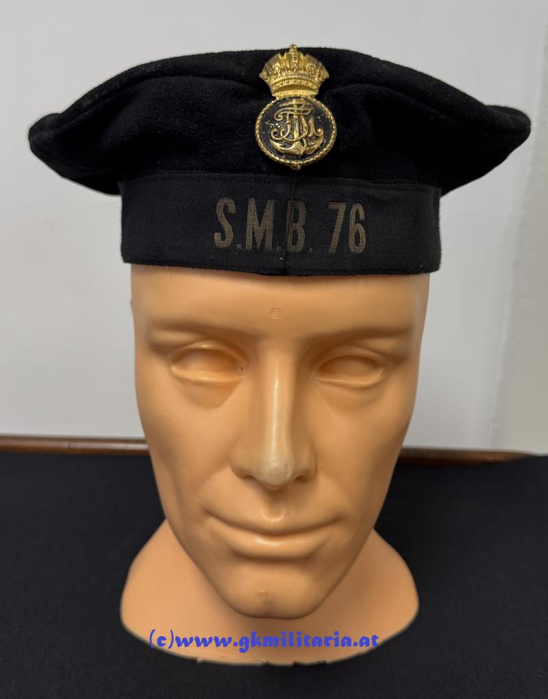 k.u.k. Matrosenkappe - S.M.B. 76 !! - Selten!!