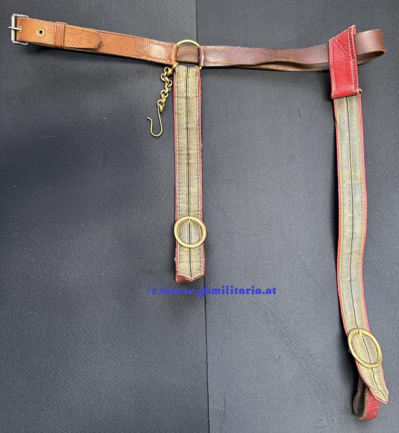 k.u.k. Säbelgehänge für Offiziere!!