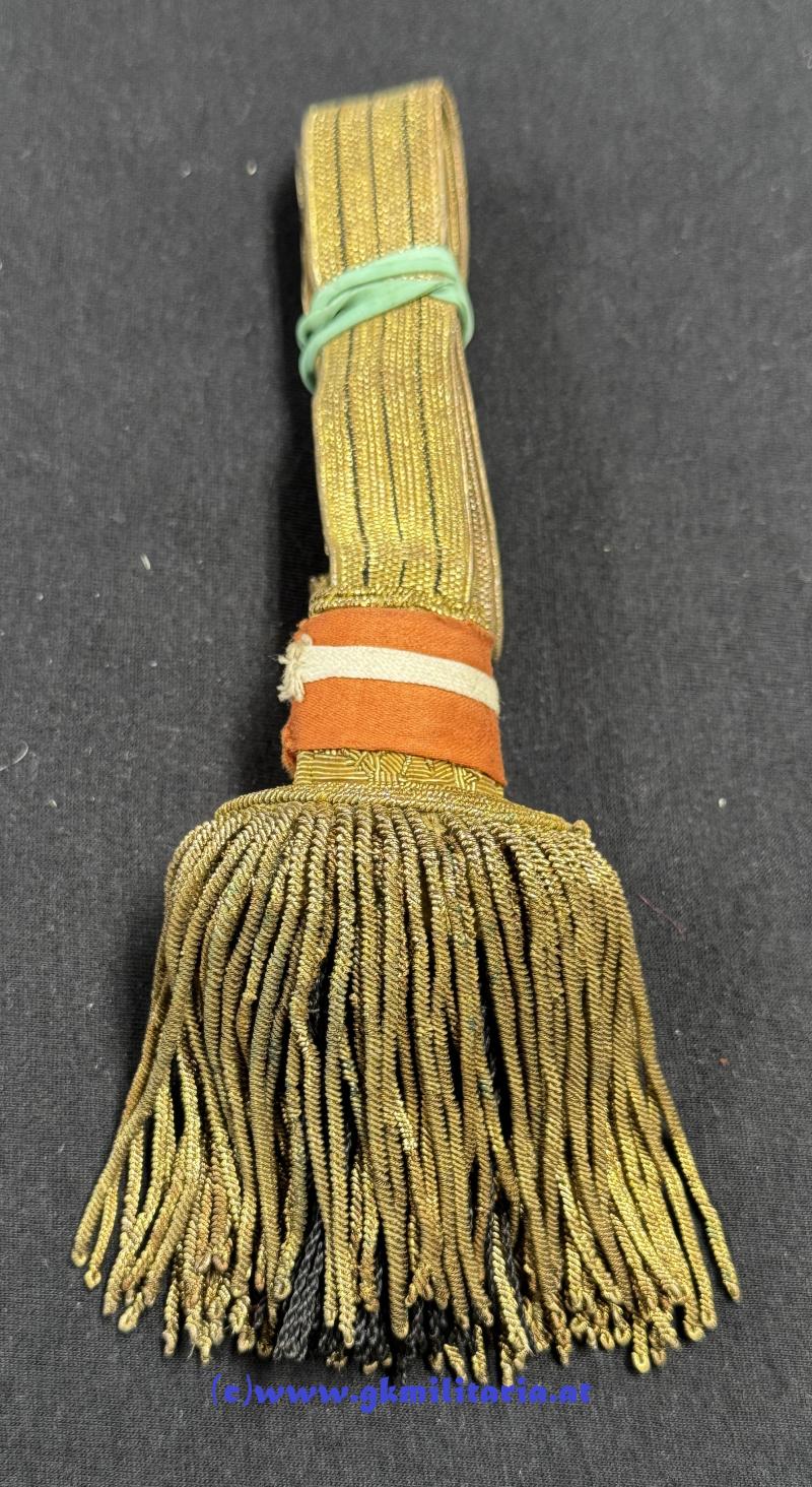 Portepee Säbel für Offiziere