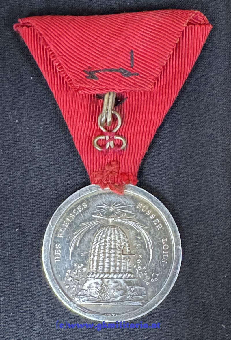 k.u.k. Fleissmedaille - Kaiser Franz I. von Österreich !!
