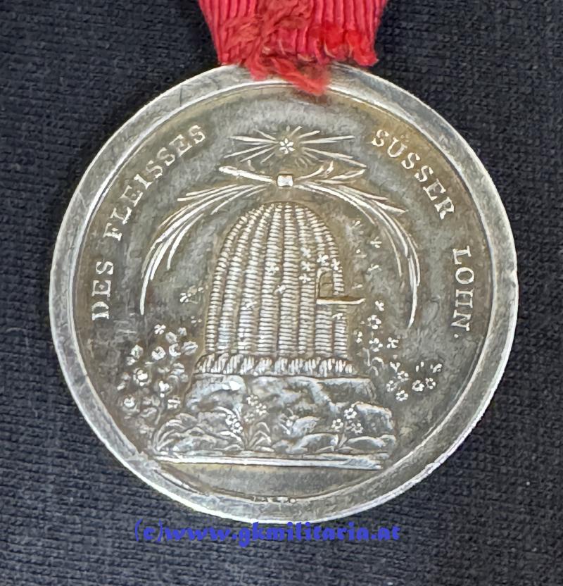 k.u.k. Fleissmedaille - Kaiser Franz I. von Österreich !!