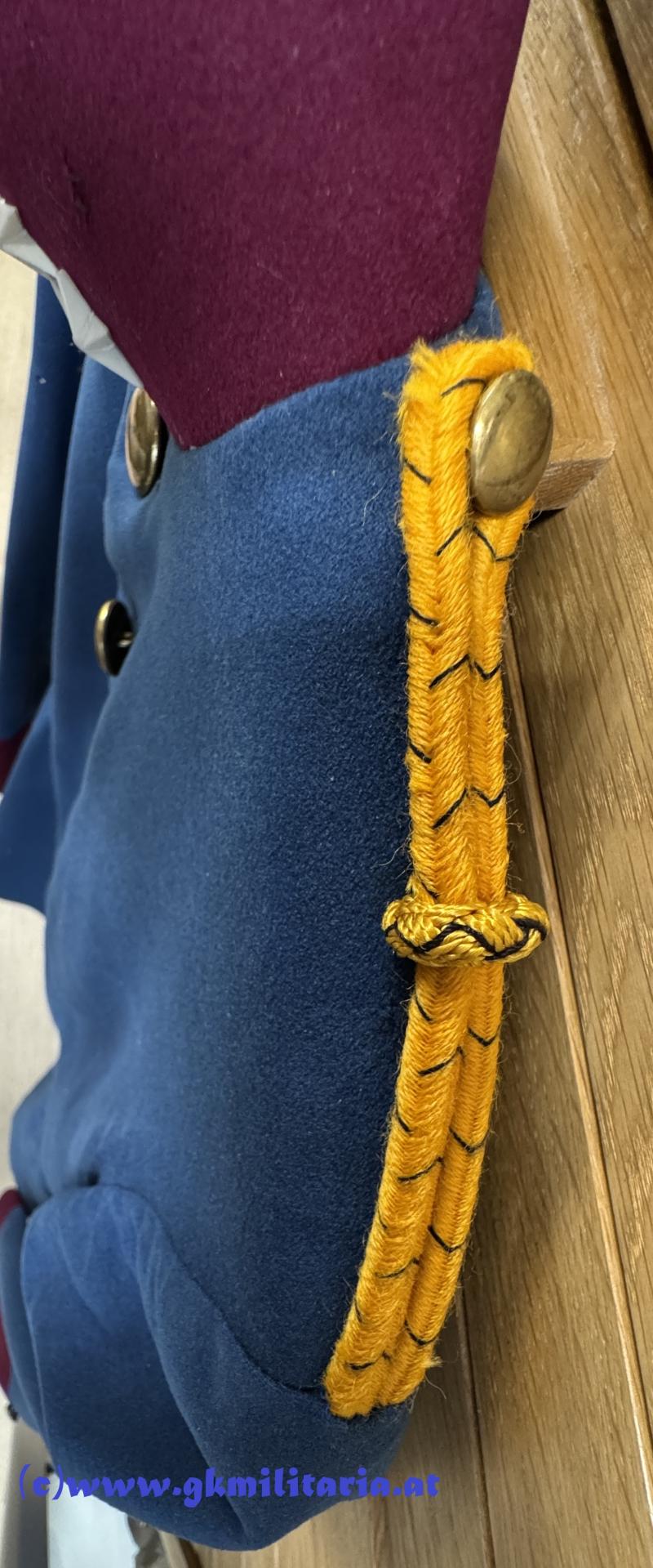 k.u.k. Waffenrock Dragoner Zugsführer - Niederösterreichisches Dragonerregiment Nr. 3 !!