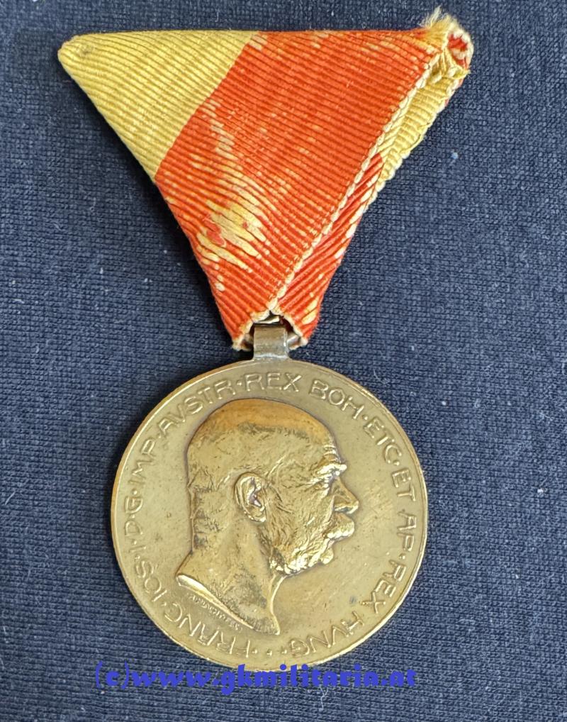 Bosnisch-Herzegowinische Erinnerungsmedaille 1909 - Bosnienmedaille!!