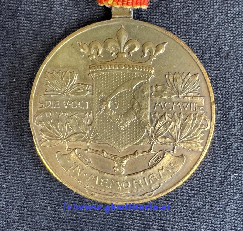 Bosnisch-Herzegowinische Erinnerungsmedaille 1909 - Bosnienmedaille!!