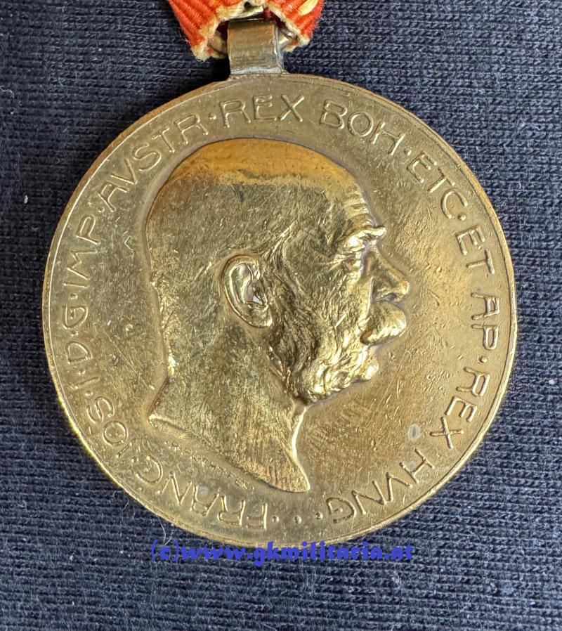 Bosnisch-Herzegowinische Erinnerungsmedaille 1909 - Bosnienmedaille!!