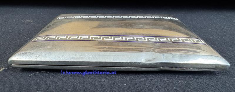 k.u.k. Zigarettentabatiere k.u.k. Luftfahrtruppe - Flugzeugführer Kpl. Karl Guttmann FLIK 24+39!!