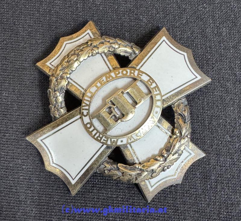 k.u.k. Kriegskreuz für Zivilverdienste 2. Klasse! - WIENER WERKSTÄTTE !