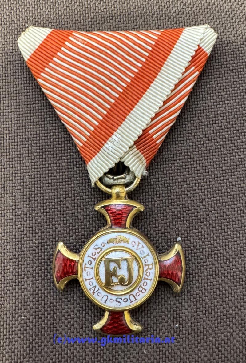 k.u.k. Goldenes Verdienstkreuz !!