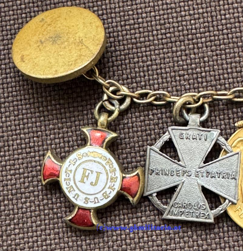 k.u.k. 5-teiliges Frackkettchen!!