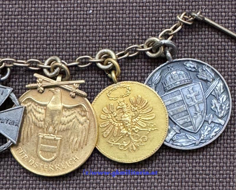 k.u.k. 5-teiliges Frackkettchen!!