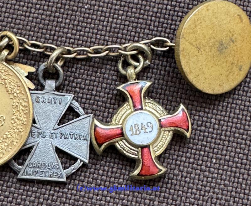 k.u.k. 5-teiliges Frackkettchen!!