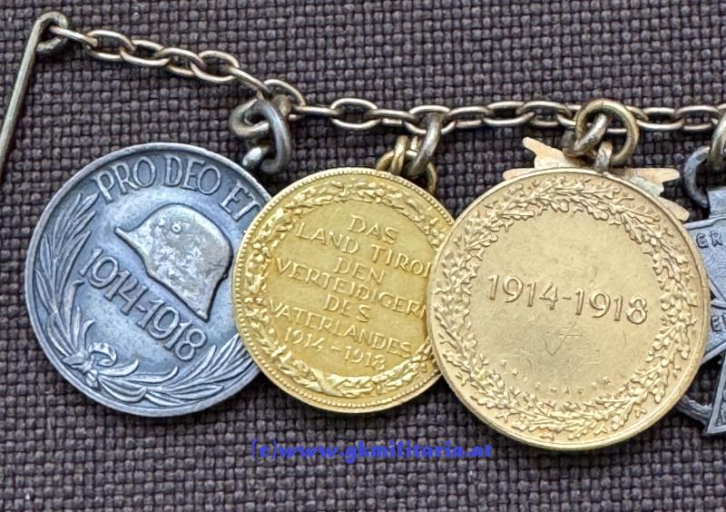 k.u.k. 5-teiliges Frackkettchen!!