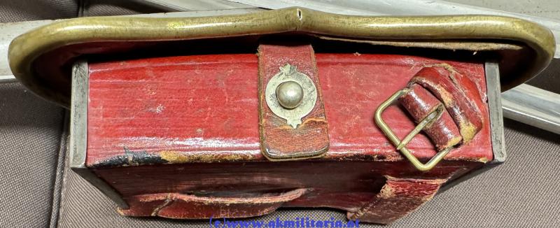 k.u.k. Kartuschenkasten für Offiziere der Kavallerie/Artillerie !!