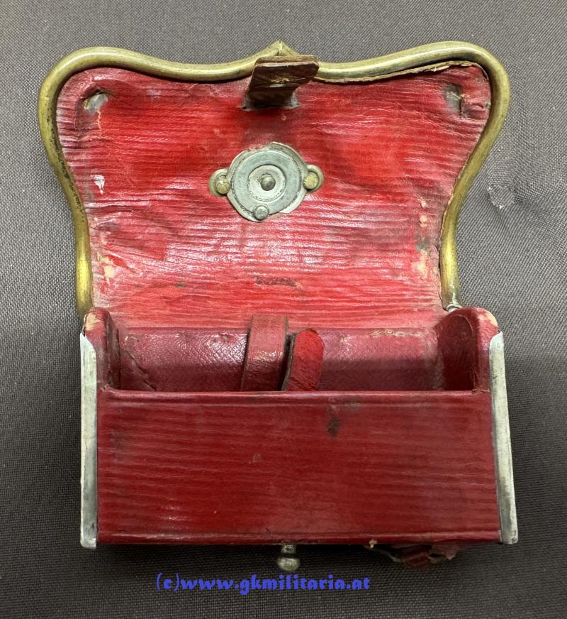 k.u.k. Kartuschenkasten für Offiziere der Kavallerie/Artillerie !!