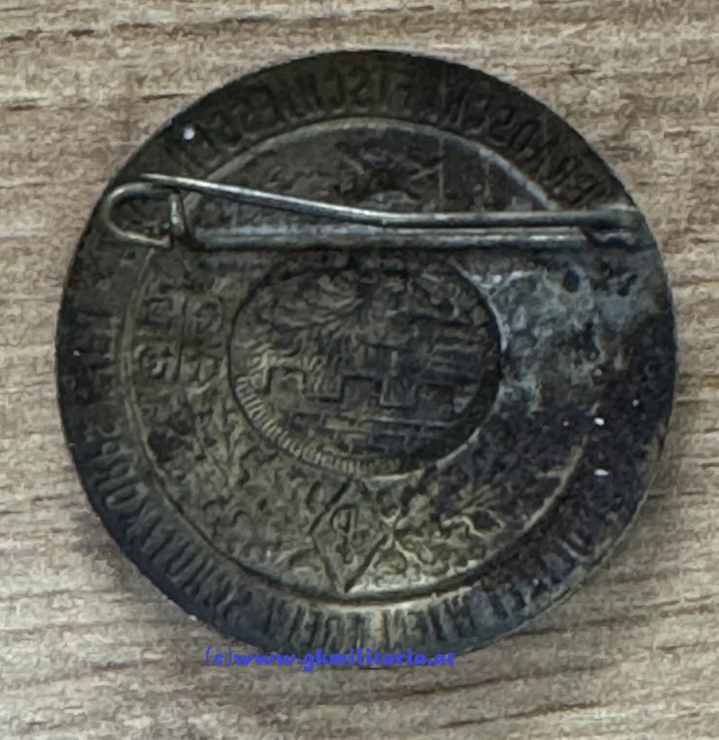 Abzeichen 1. Kameradschaftsschiessen 1934 Bundespolizei Wien Freiw. Schutzkorps Wien!!