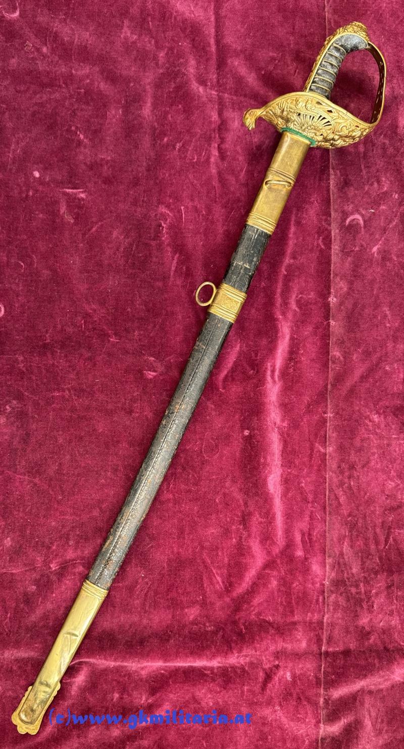 k.u.k. Kriegsmarine Säbel M1850/71 für Offiziere!!
