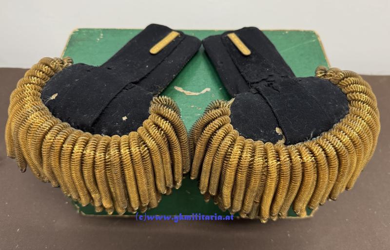 weitere Fotos - k.u.k. Kriegsmarine - Epauletten für Marine-Oberkommissär!!