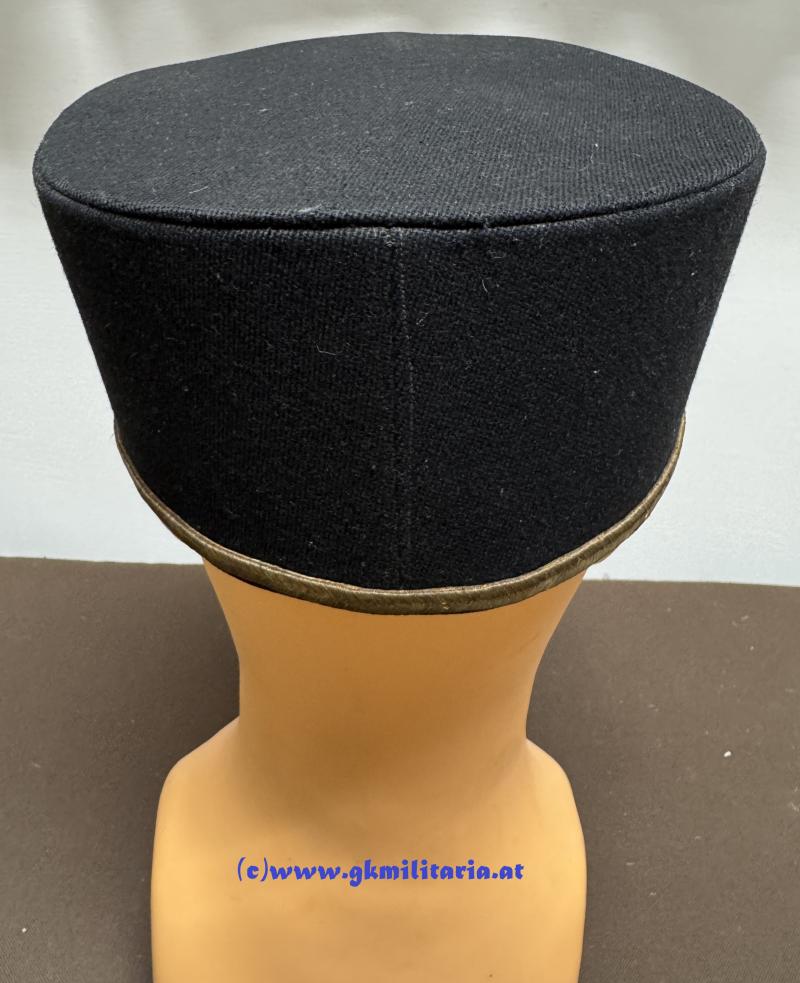 Österreich 1. Republik - schwarze steife Kappe Gendarmerie!!!