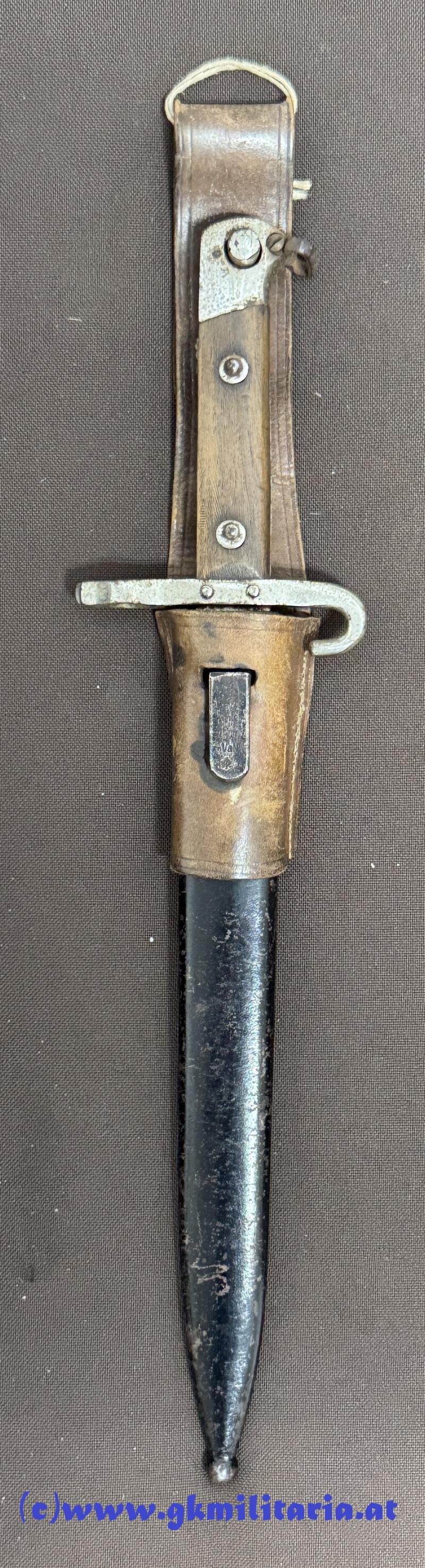 k.u.k. Bajonett M95 Offiziere mit Hilfskorn!!