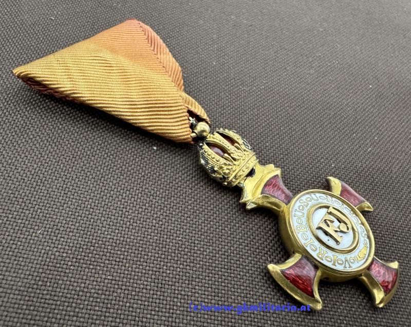 k.u.k. Goldenes Verdienstkreuz mit Krone!