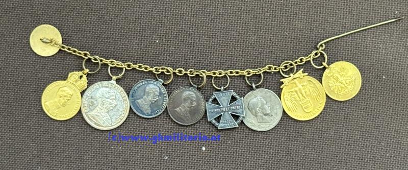 k.u.k. 8-teiliges Frackkettchen für Offiziere!!