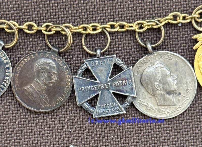 k.u.k. 8-teiliges Frackkettchen für Offiziere!!