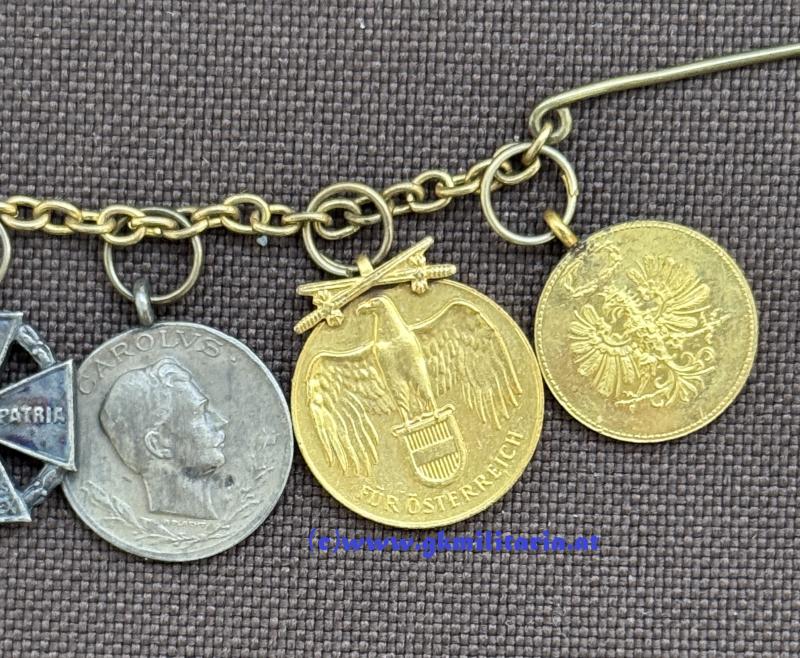 k.u.k. 8-teiliges Frackkettchen für Offiziere!!