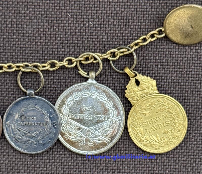 k.u.k. 8-teiliges Frackkettchen für Offiziere!!