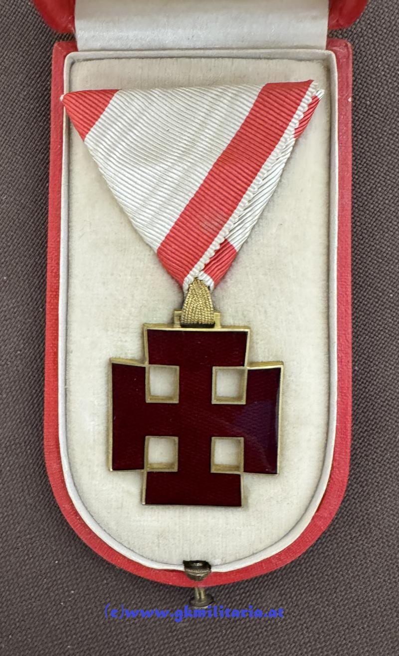 Goldenes Ehrenzeichen bzw. Ritterkreuz I. Klasse - Österreich - 1. Republik/Bundesstaat - TOP!!