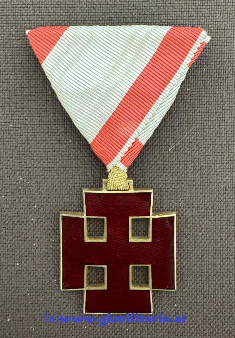 Goldenes Ehrenzeichen bzw. Ritterkreuz I. Klasse - Österreich - 1. Republik/Bundesstaat - TOP!!