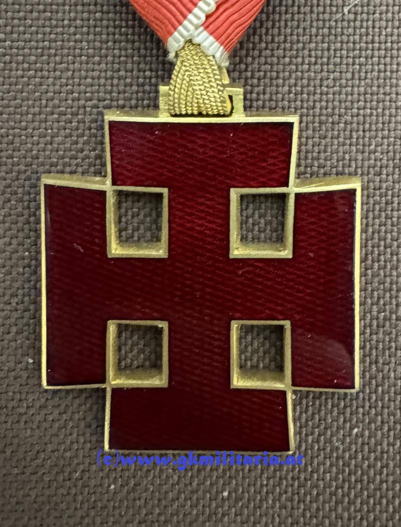 Goldenes Ehrenzeichen bzw. Ritterkreuz I. Klasse - Österreich - 1. Republik/Bundesstaat - TOP!!