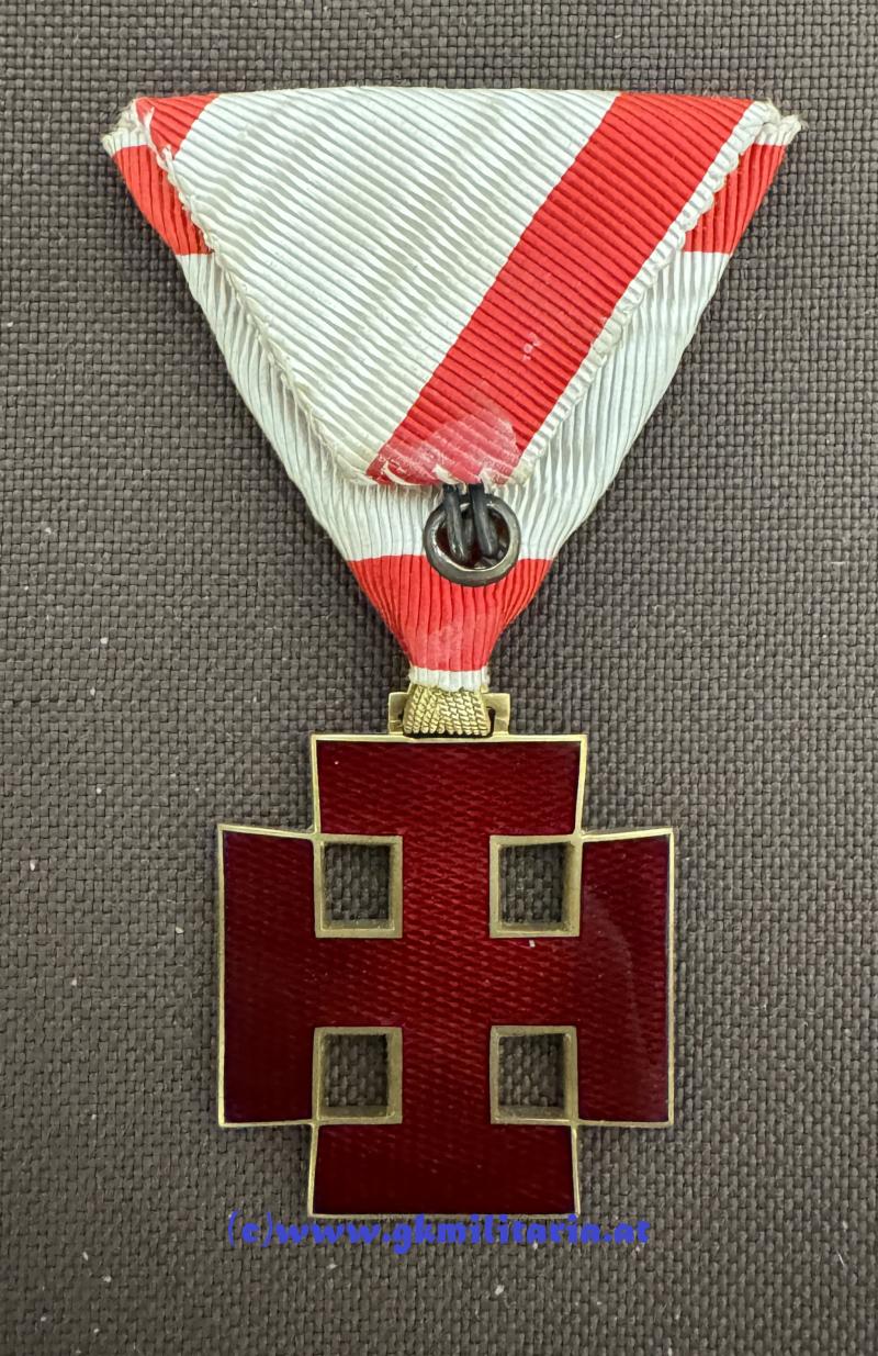 Goldenes Ehrenzeichen bzw. Ritterkreuz I. Klasse - Österreich - 1. Republik/Bundesstaat - TOP!!