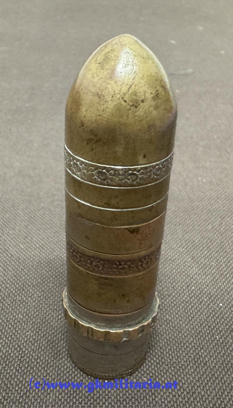 k.u.k. Sturmfeuerzeug 1. Weltkrieg - in Form einer Granate!
