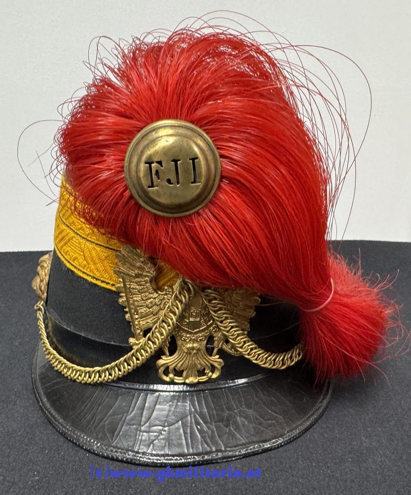 Tschako für einen Trompeter der k. k. Artillerie !!