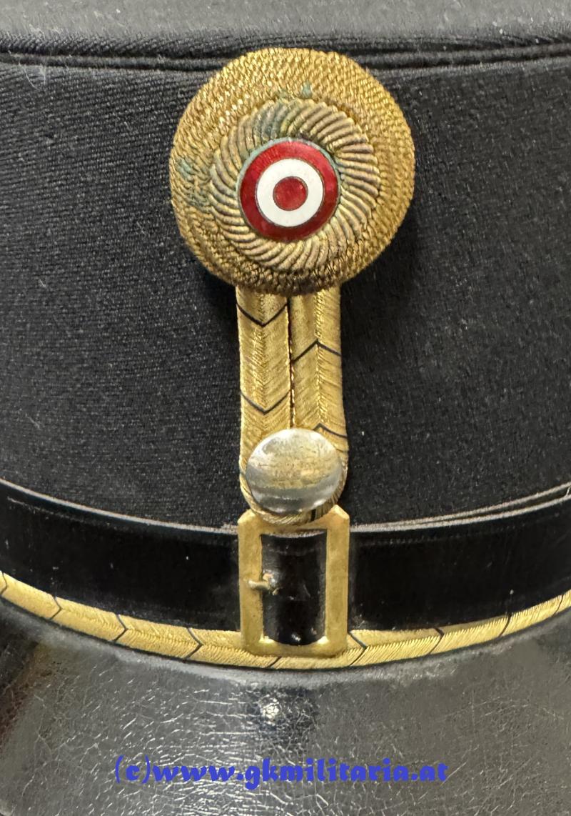 Bundesheer Bundesstaat - schwarze steife Kappe für Offiziere !!