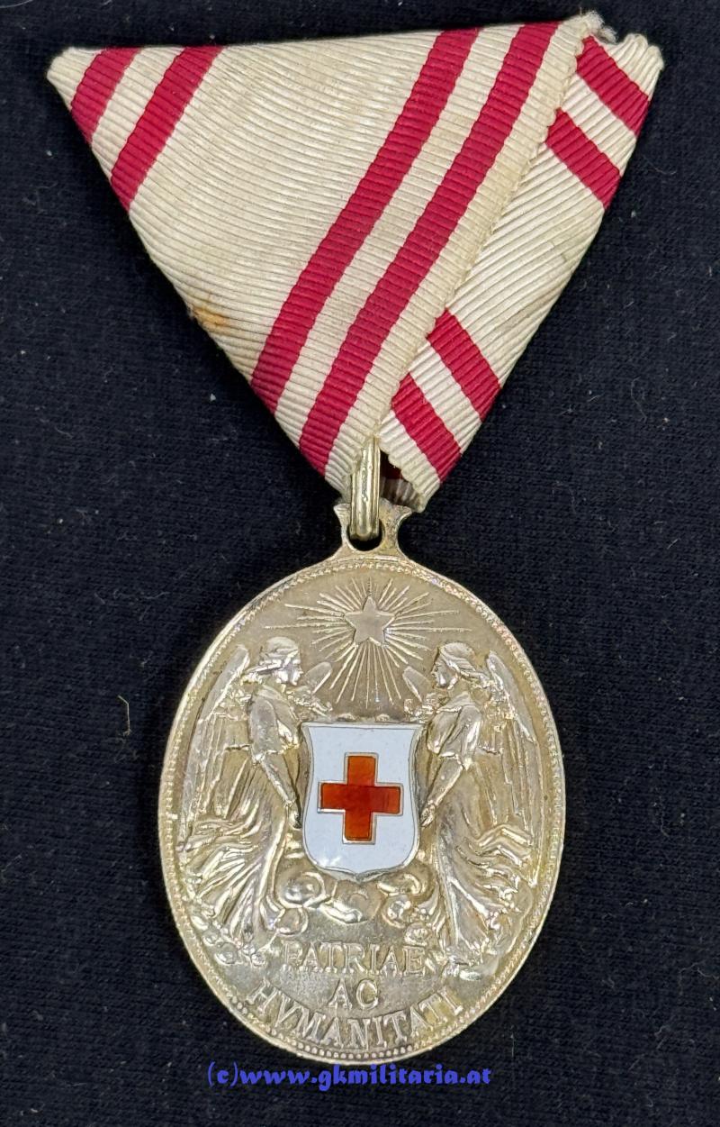 k.u.k. Silberne Ehrenmedaille Rotes Kreuz !!