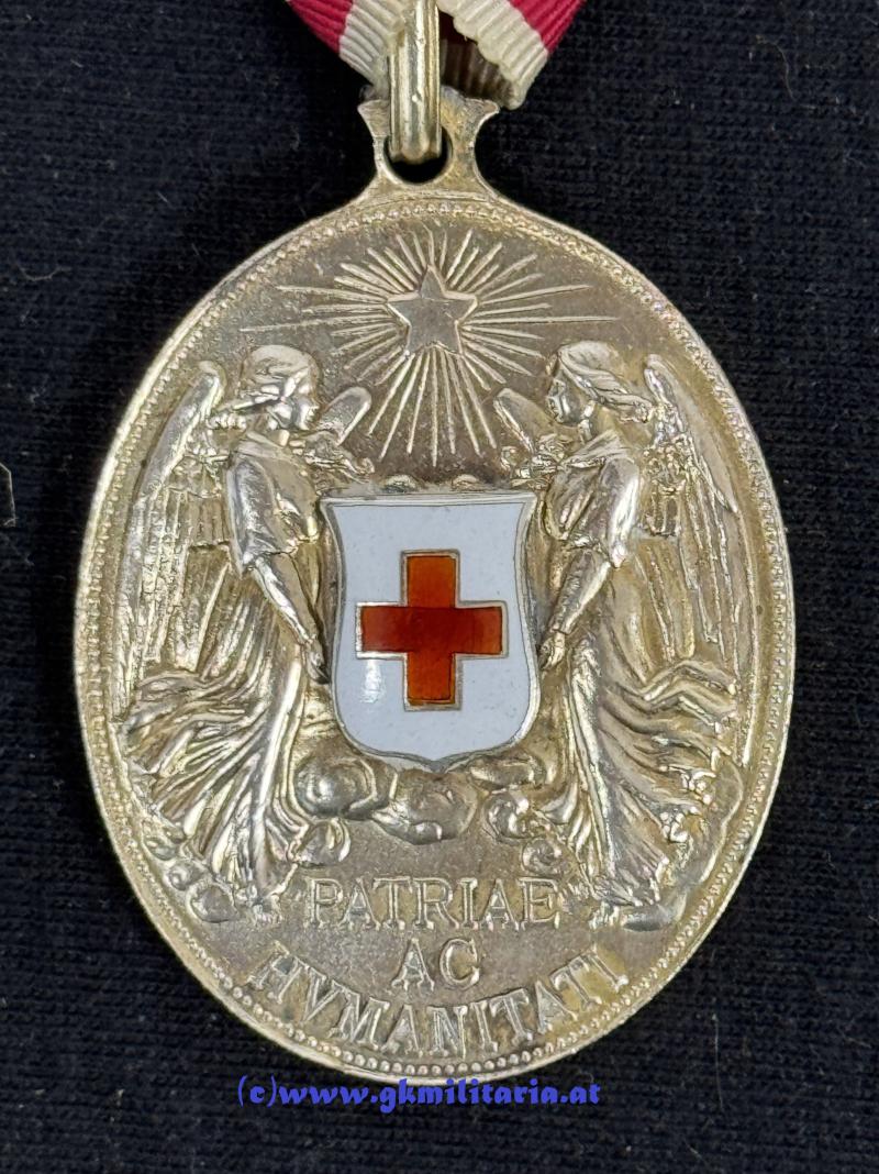 k.u.k. Silberne Ehrenmedaille Rotes Kreuz !!