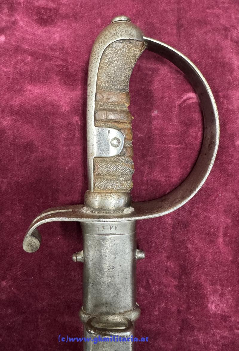 k.u.k. Säbel Kavallerie Mannschaft M1877 leichte Gattung - Feldkanonenregiment Nr.13