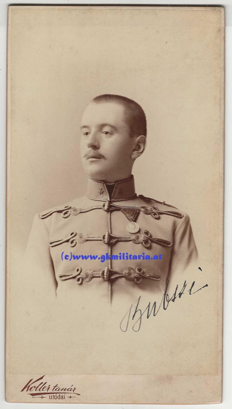 k.u.k. Leutnant Husarenregiment - KAB Widmung 1897!