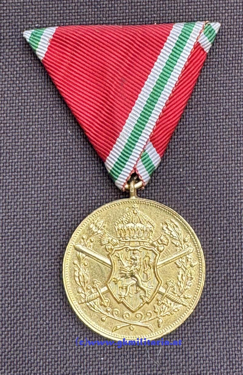 Bulgarische Weltkriegserinnerungsmedaille 1915-1918!!