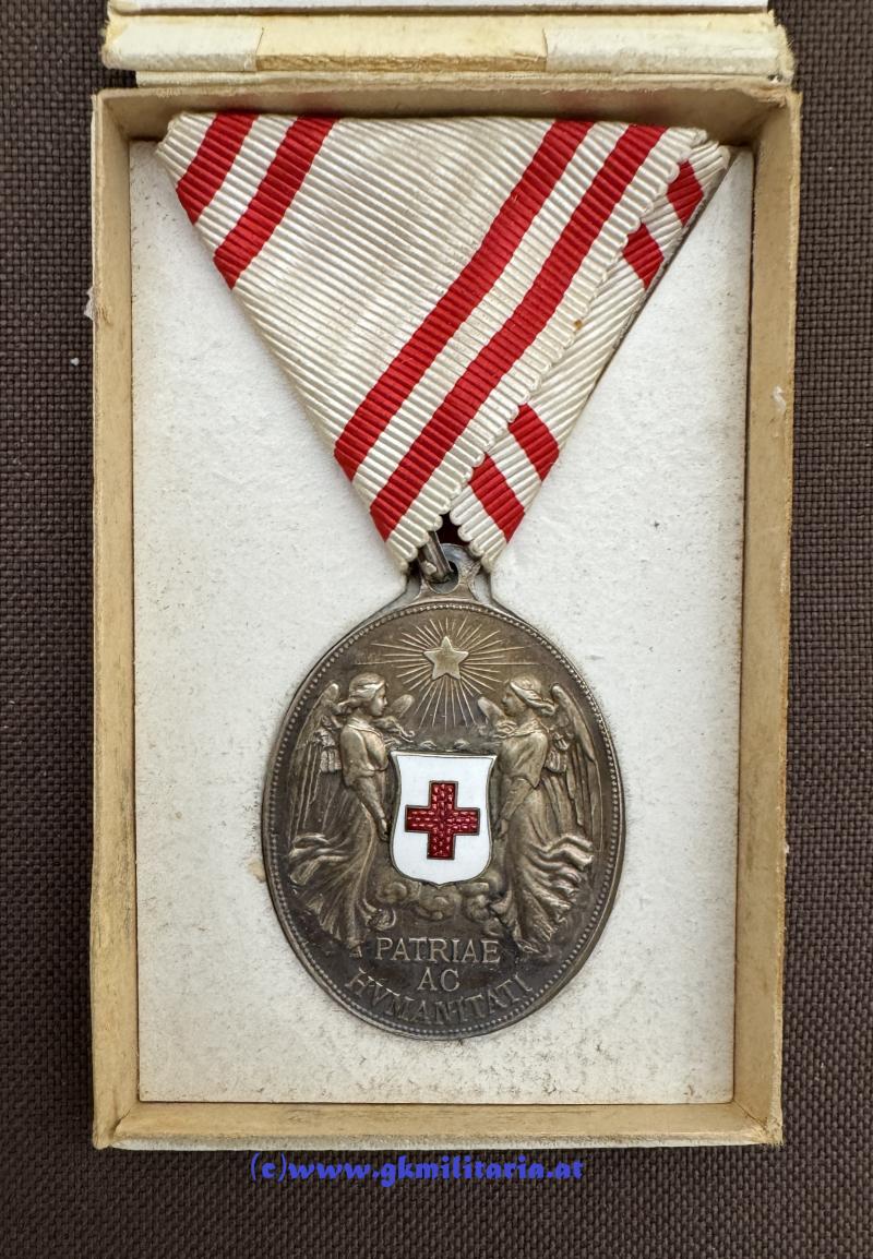 k.u.k. Silberne Ehrenmedaille Rotes Kreuz - 