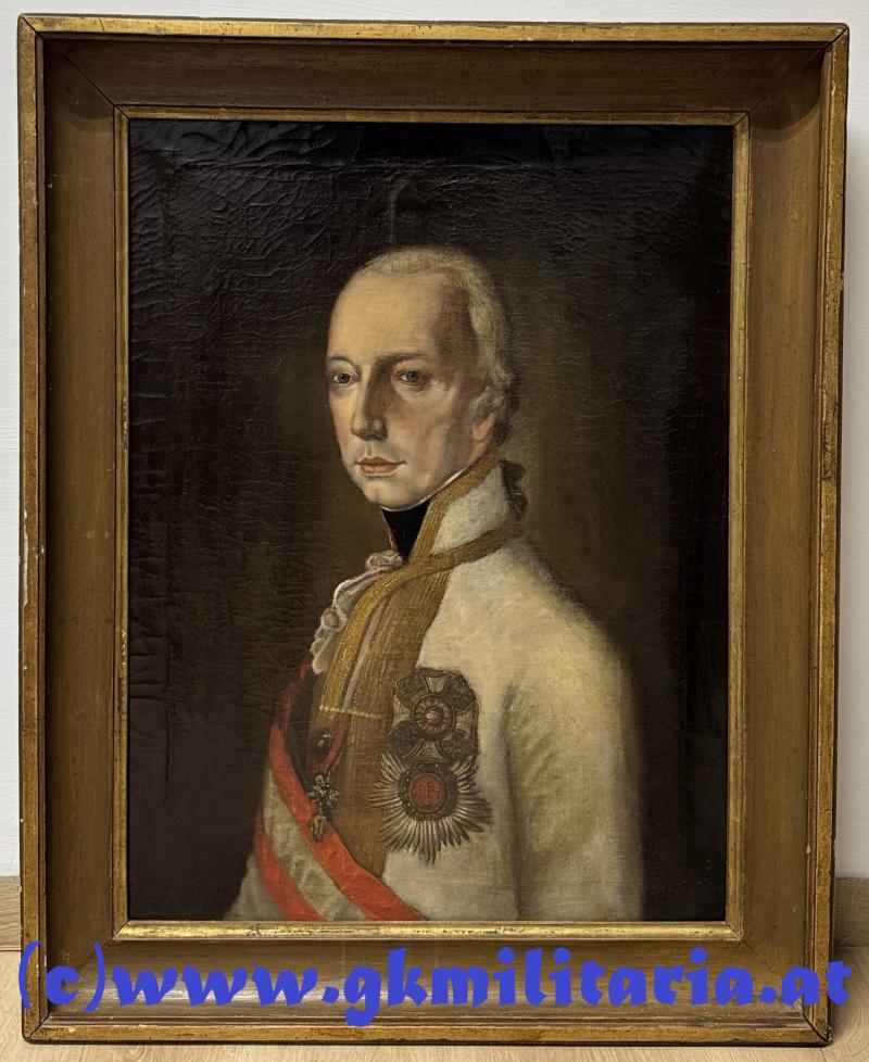 Ölbild Kaiser Franz I. (II.) von Österreich!!